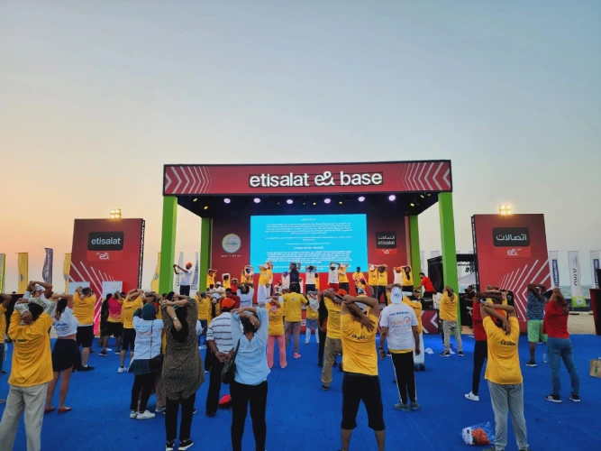 Knee Health Awareness Campaign, Kite Beach, Dubai (2023)