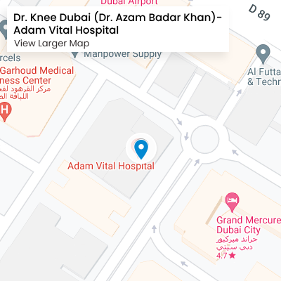 Dr. Knee Dubai (Dr. Azam Badar Khan) - Adam Vital Hospital